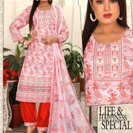 Designer Kurti Pant Dupatta Set for Women | KRJ-KRISHA COMBO