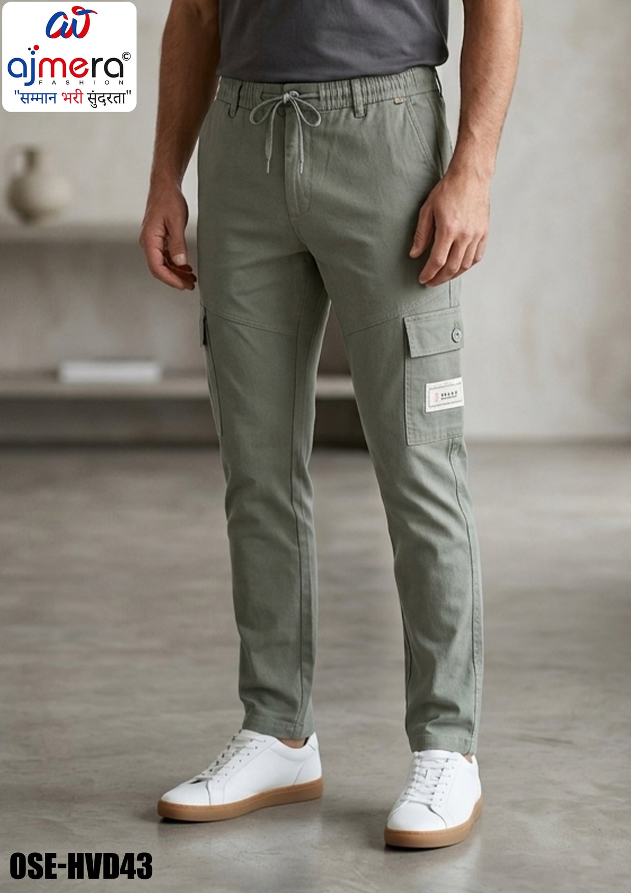 Premium Men's Cargo Pant for Casual & Utility Wear | OSE-HVD43