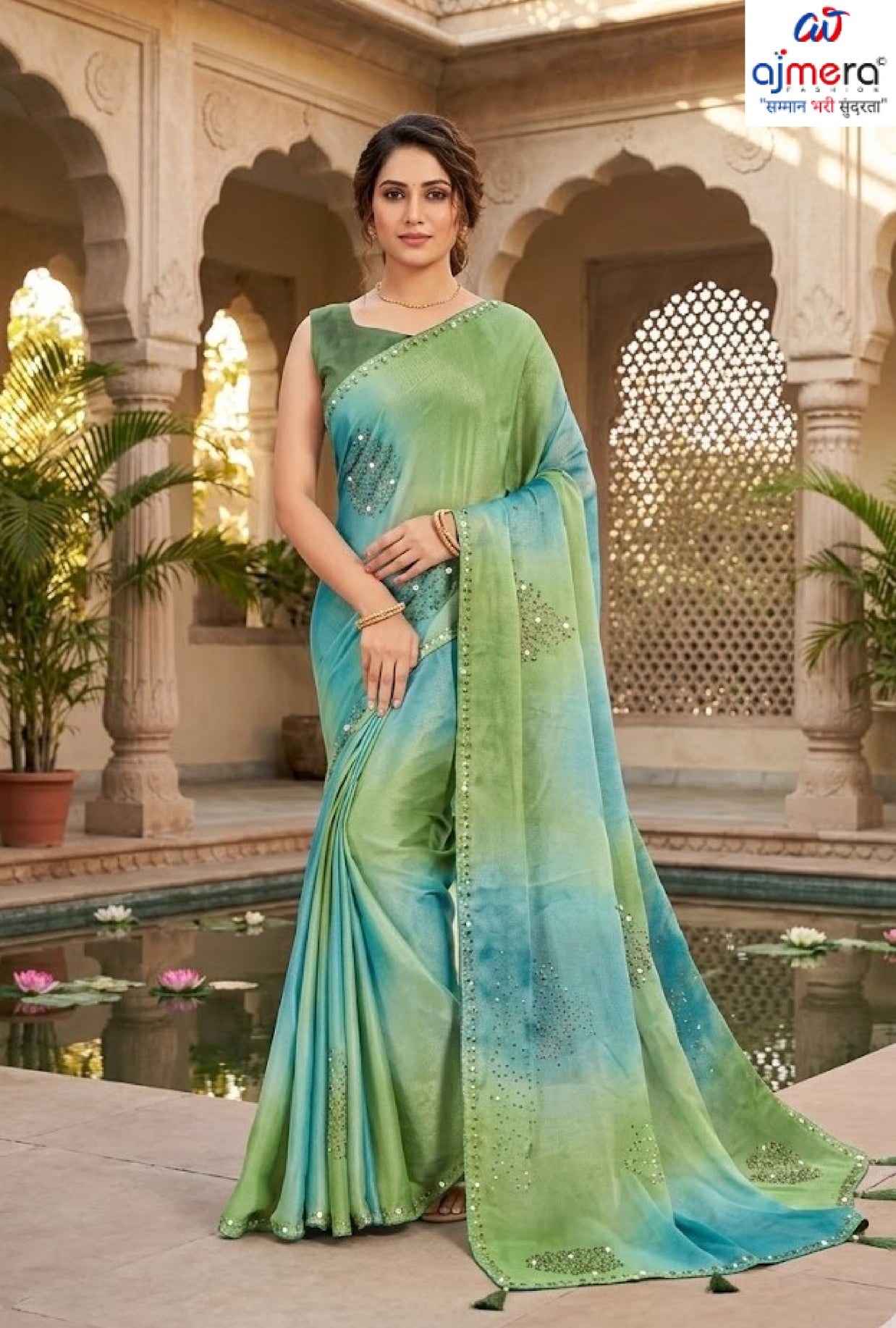 Graceful Printed Saree with Blouse Piece for Modern Ethnic Fashion | RDD-BHARGAVI