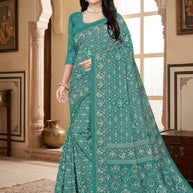 Classic Printed Saree with Blouse Piece for Timeless Traditional Style | PUS-DREAM GIRL-600