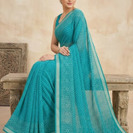 Stylish Printed Saree with Blouse Piece for Traditional Celebrations | RMF-PARI VOL-7