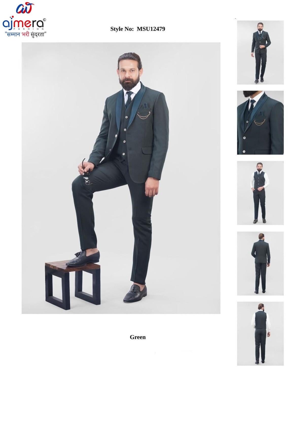 Mens Suit Manufacturer for Retailers | SNA-MSU12479