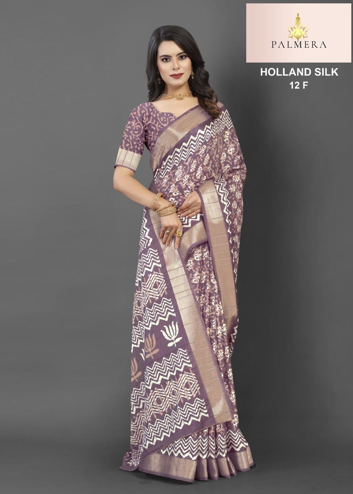 Holland Silk Handloom Silk Saree with Blouse for Premium Ethnic and Traditional Wear | ALL-HOLLAND SILK-12