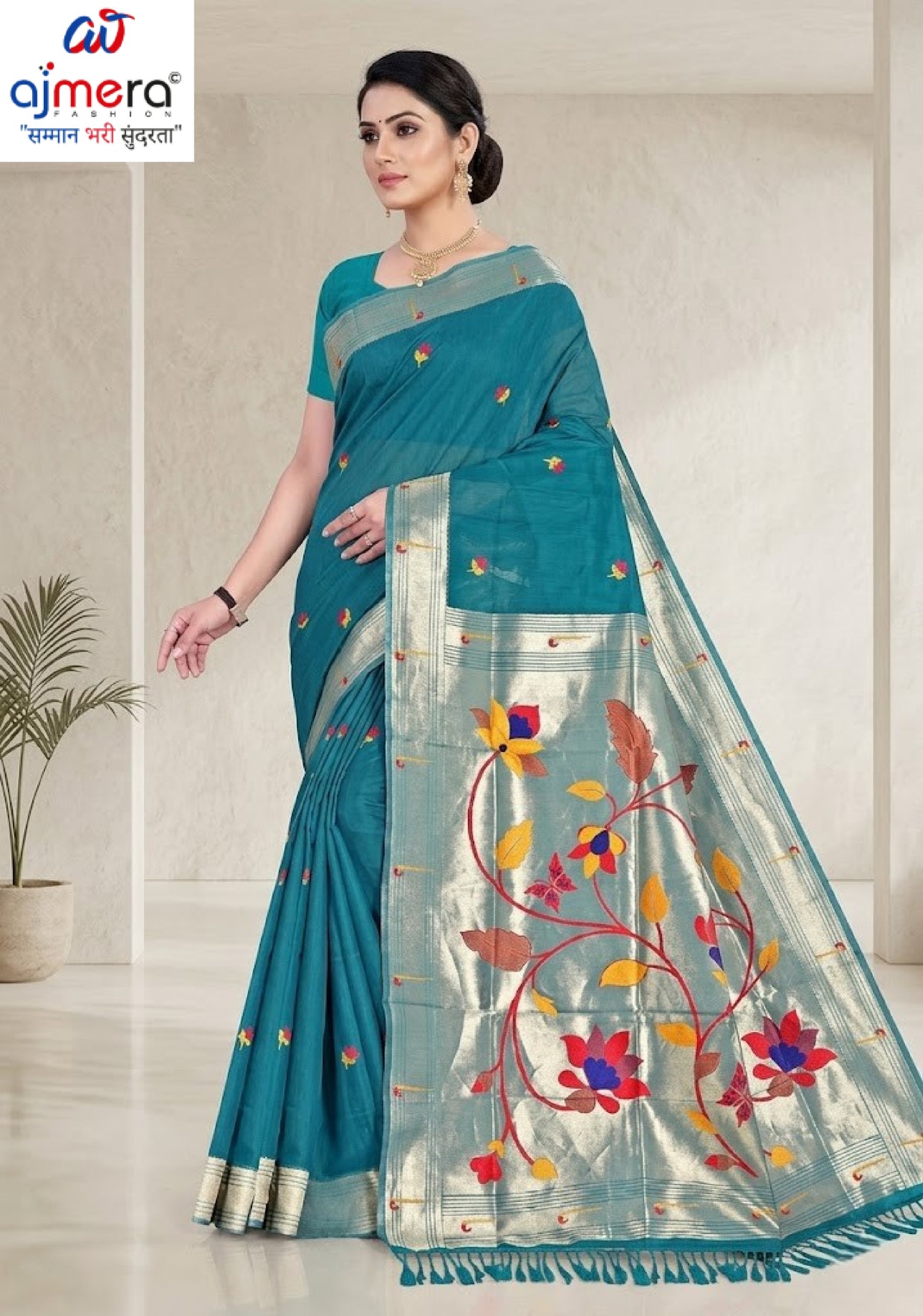 Classic Jacquard Silk Saree with Blouse Piece for Elegant Traditional Look | TUL-SAFARI COTTON VOL-04