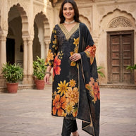 Premium Viscose Unstitched Suit Set | VAS-KITTY-3