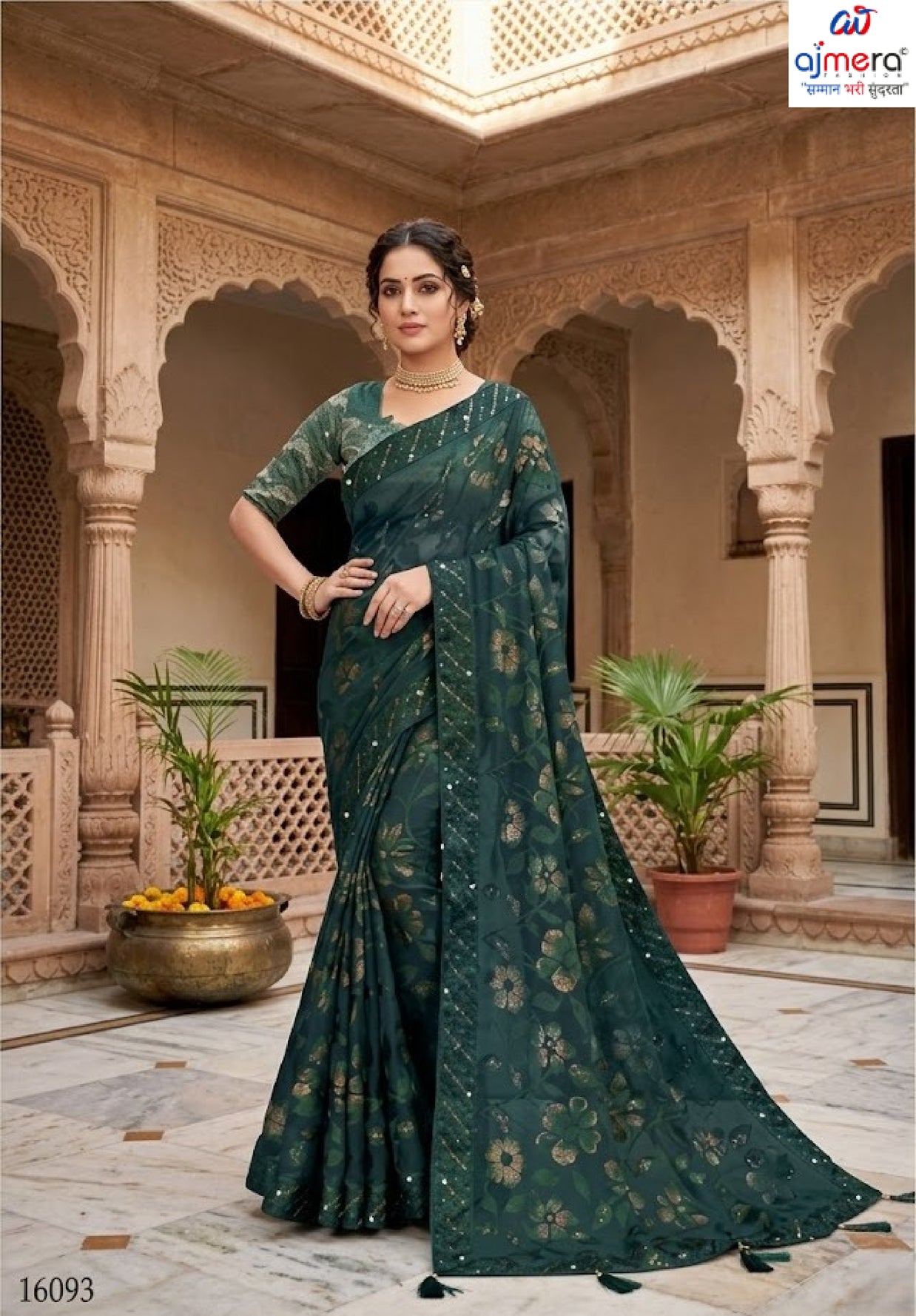 Contemporary Printed Saree with Blouse Piece for Premium Wear  | RDD-YUKTI VOL-60