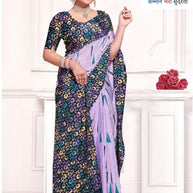 Versatile Rapier Silk Matching Saree With Blouse Piece | TWS-SPLASH-14