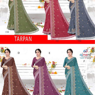 Fancy Cotton Saree with Blouse Piece for Premium Ethnic and Traditional Wear | VKF-TARPAN