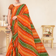 Graceful Printed Saree with Blouse Piece for Modern Ethnic Fashion | SNR-LALITA