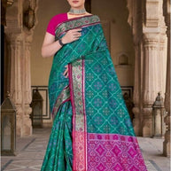 Rich Jacquard Silk Saree with Blouse Piece for Sophisticated Ethnic Style | TUL-TEJAS SILK VOL-03