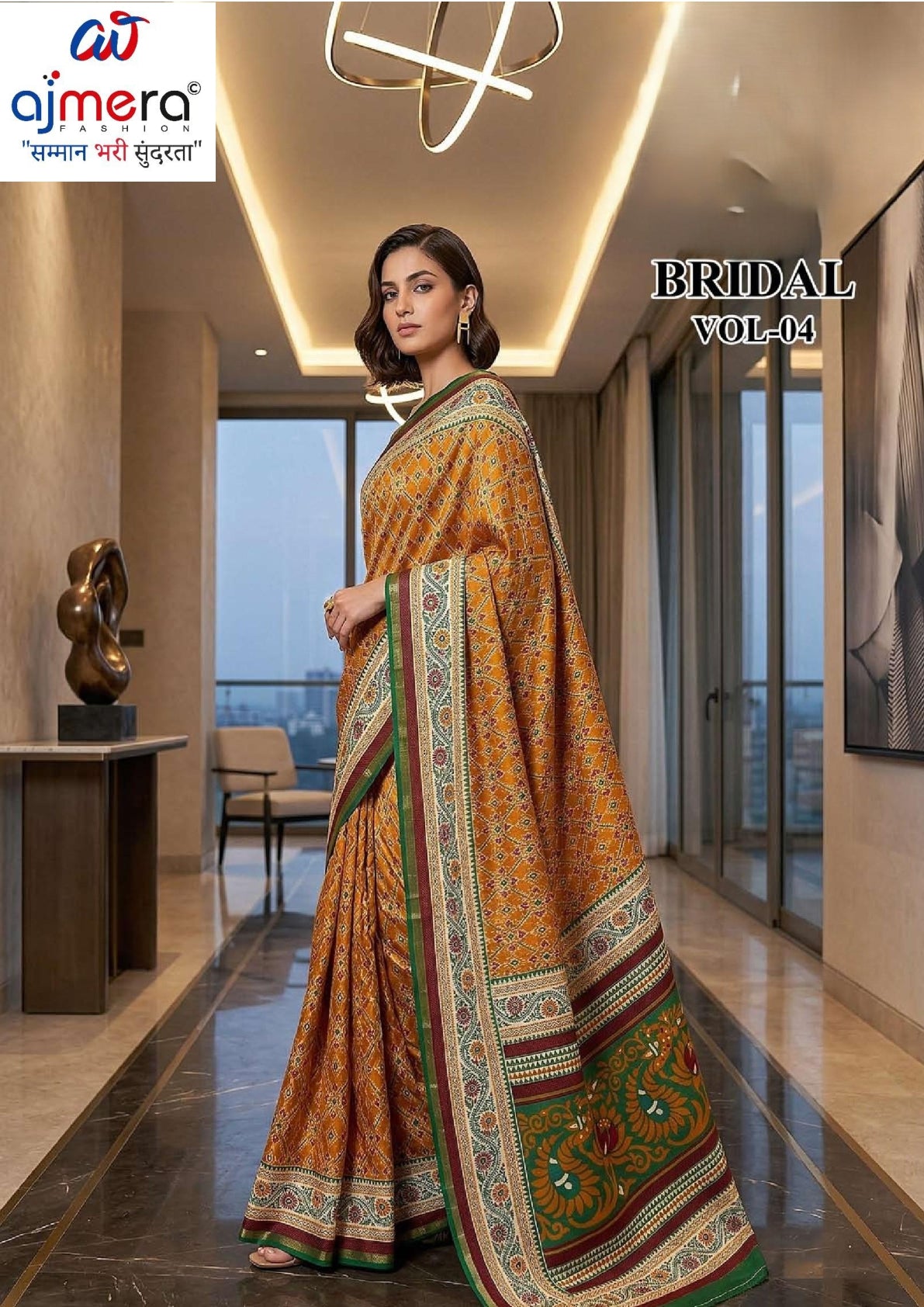 Graceful Printed Saree with Blouse Piece for Modern Ethnic Fashion | RMF-BRIDAL VOL-4