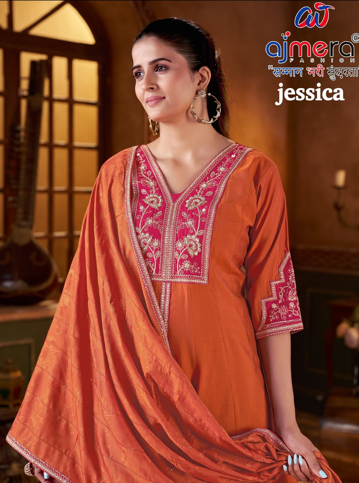 Designer Elegant Designer Kurti Set for Women | JMH-JESSICA