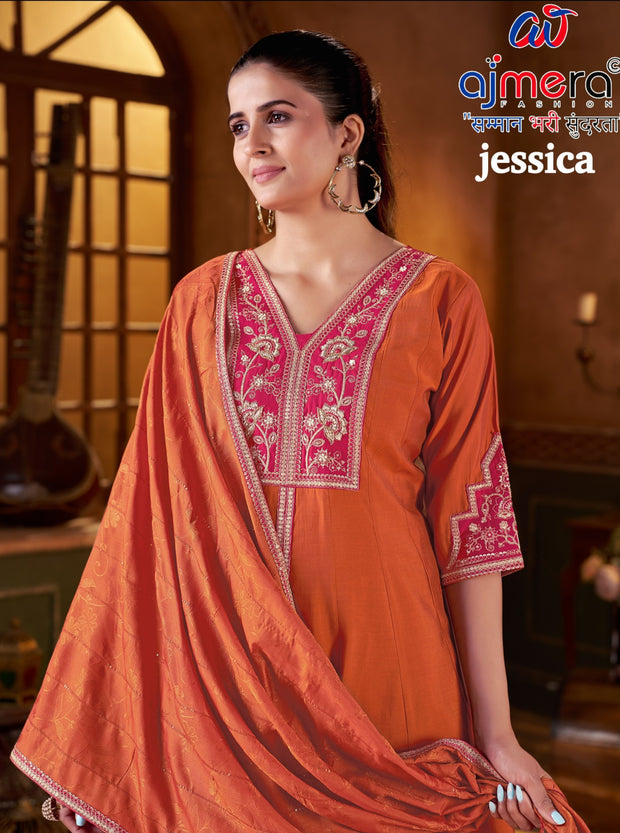 Designer Elegant Designer Kurti Set for Women | JMH-JESSICA