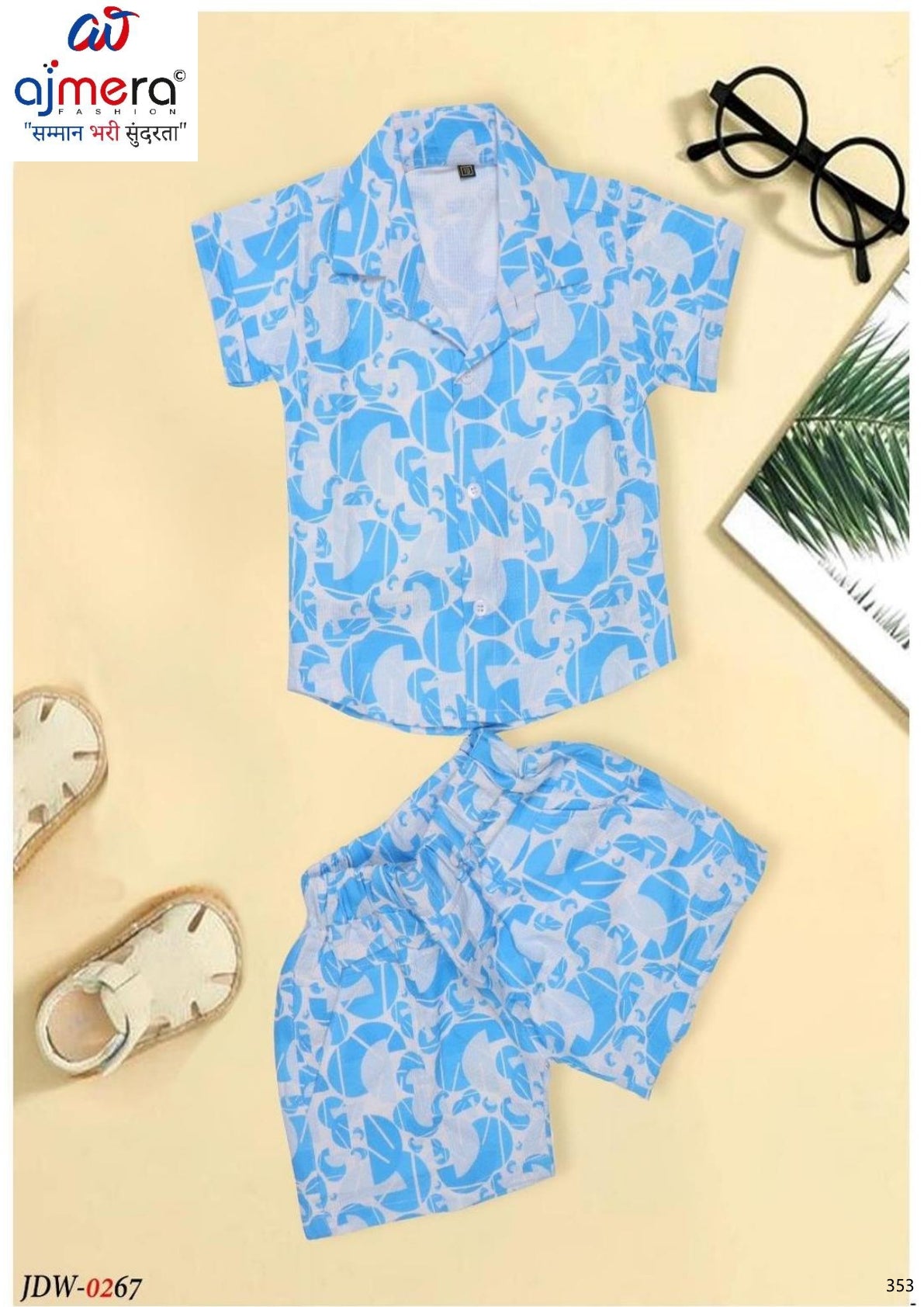 Wholesale Boys Hooded T-Shirt Pant Set | JDW-0267