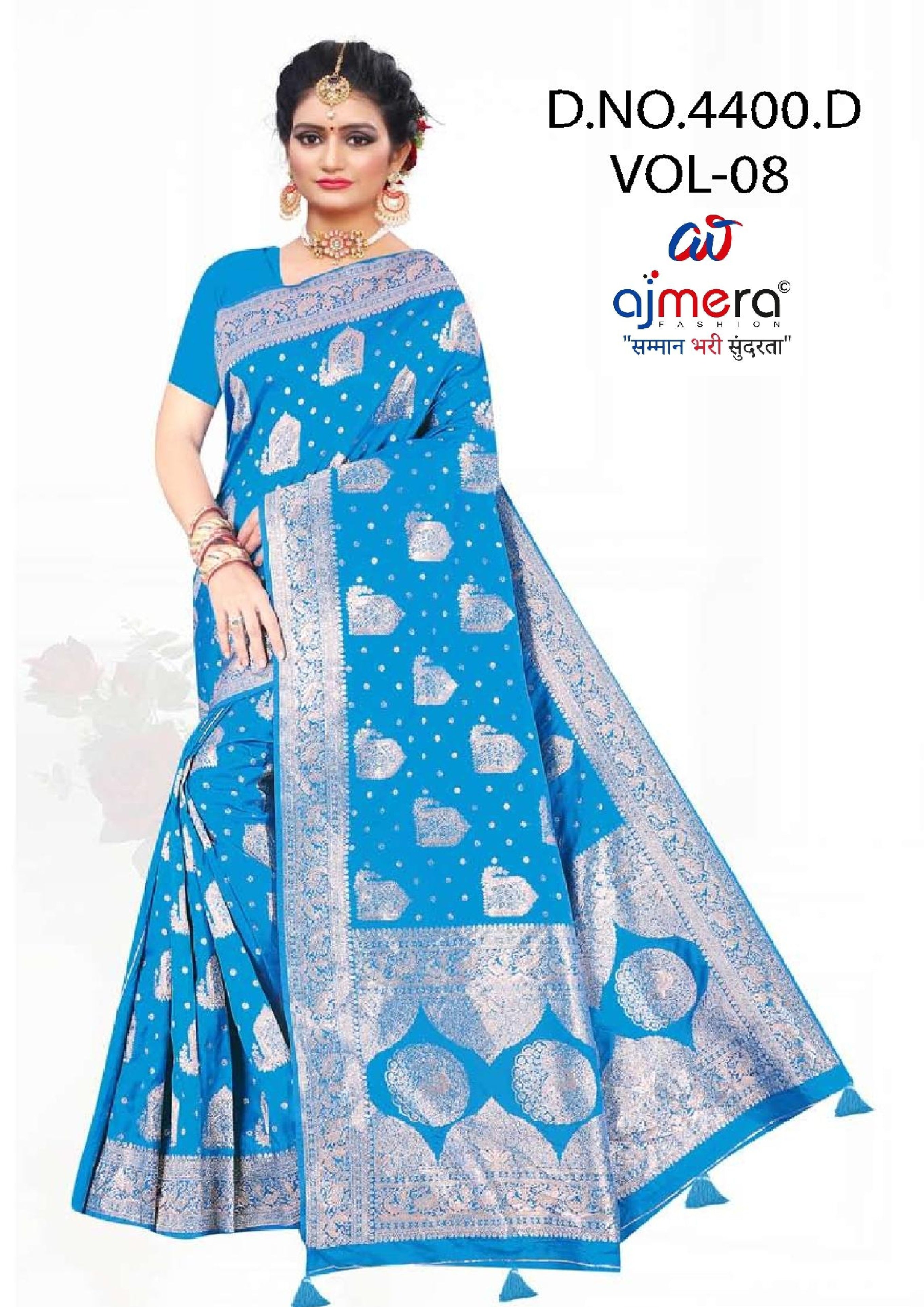 Fashionable Jacquard Silk Saree with Blouse Piece for Special Events | DBU-BANARASI SILK VOL-39