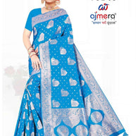 Fashionable Jacquard Silk Saree with Blouse Piece for Special Events | DBU-BANARASI SILK VOL-39