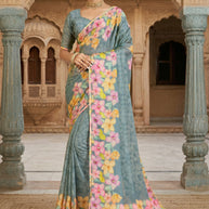 Trendy Printed Saree with Blouse Piece for Women’s Ethnic Wardrobe  | RMF-SAANVIKA VOL-2