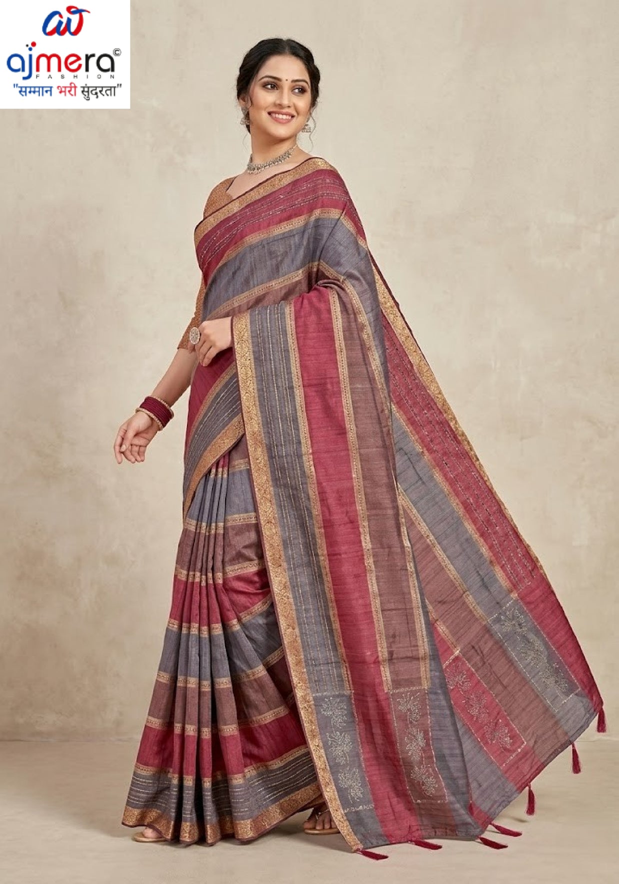 Exclusive Jacquard Silk Saree with Blouse Piece for Premium Cultural Wear | DNA-PENAL SILK