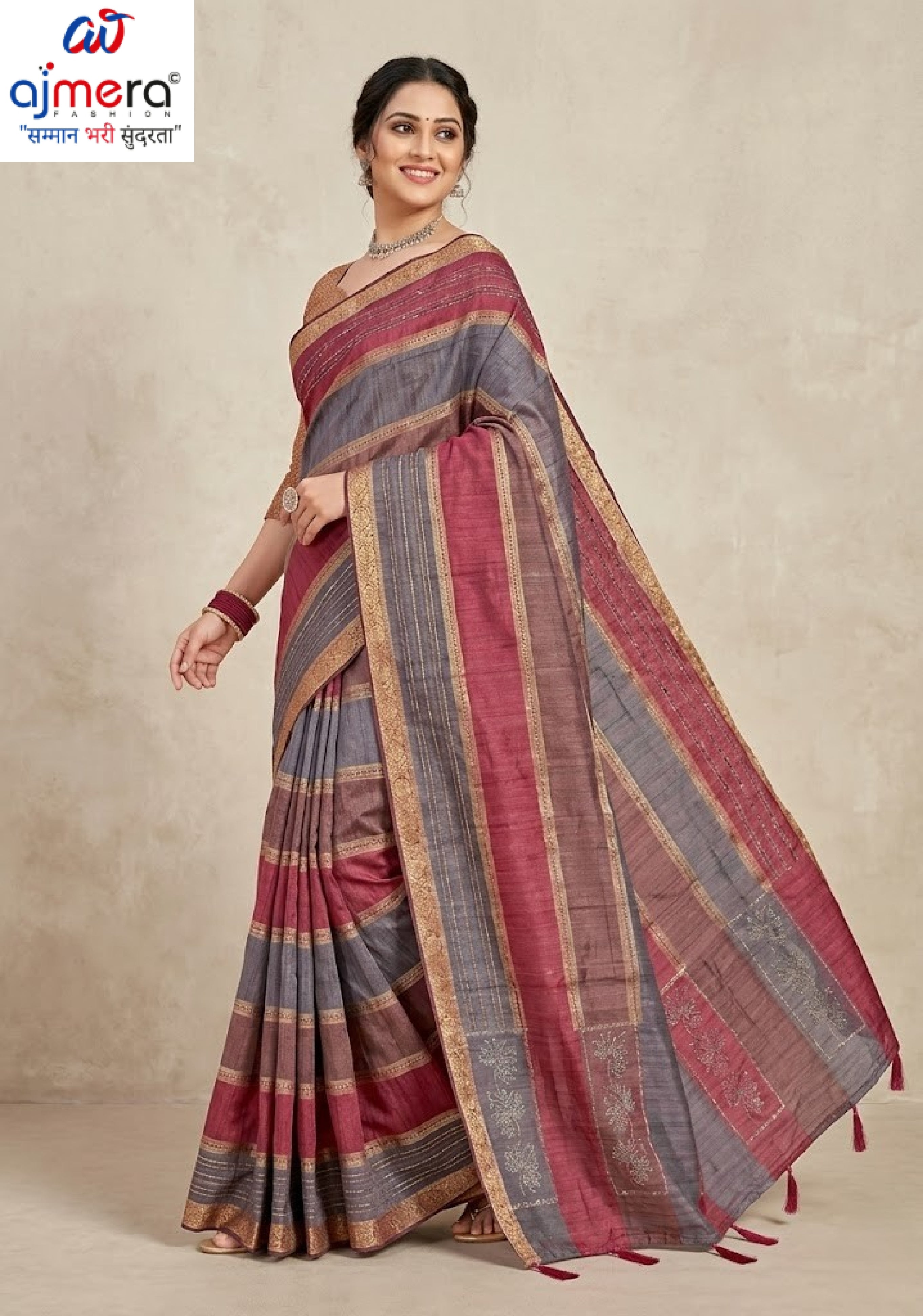 Exclusive Jacquard Silk Saree with Blouse Piece for Premium Cultural Wear | DNA-PENAL SILK