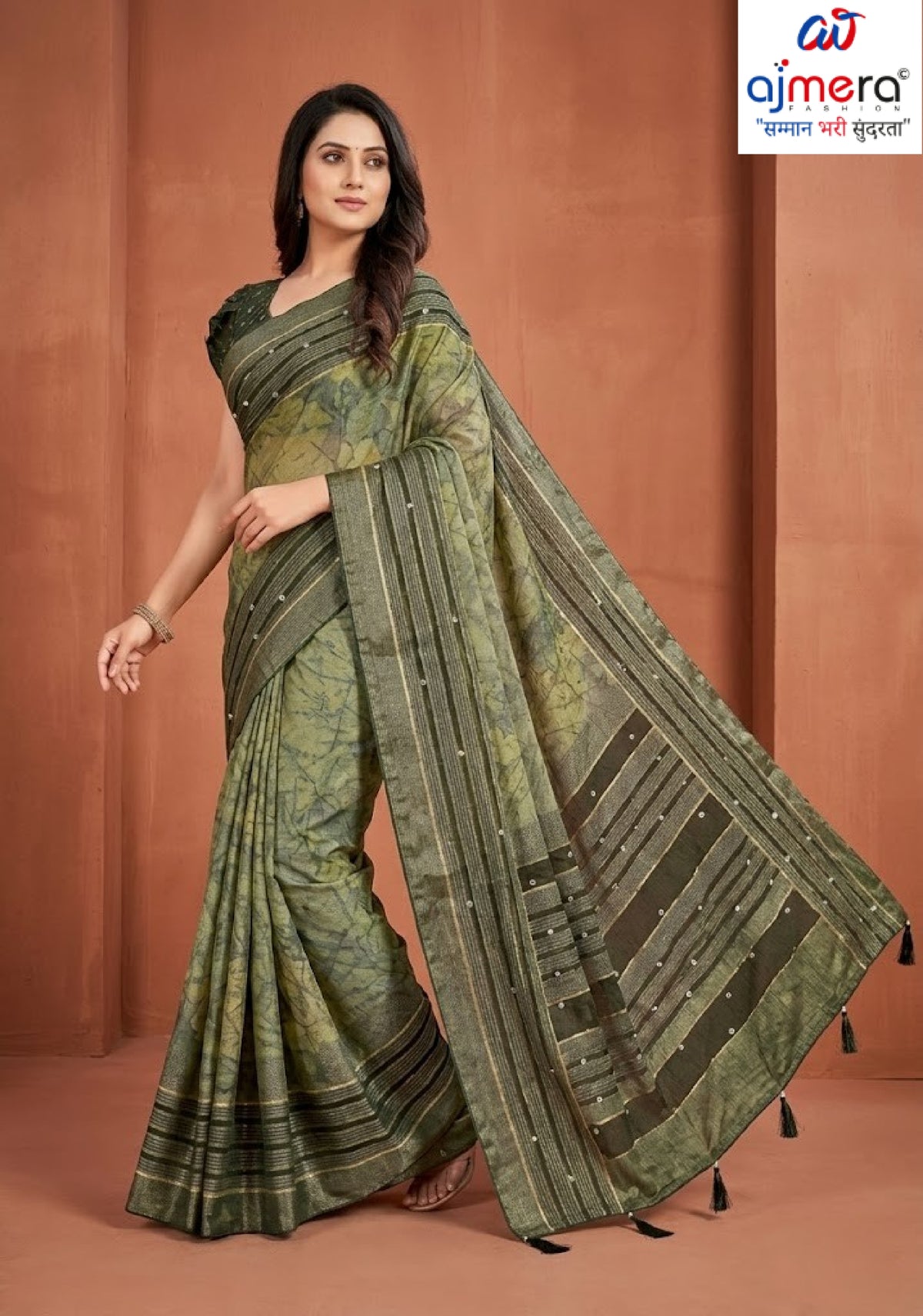 Premium Printed Saree with Matching Blouse Piece for Ethnic Elegance | RDD-VEENA VOL-07