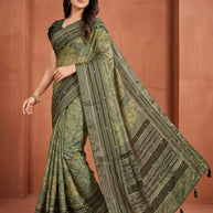 Premium Printed Saree with Matching Blouse Piece for Ethnic Elegance | RDD-VEENA VOL-07