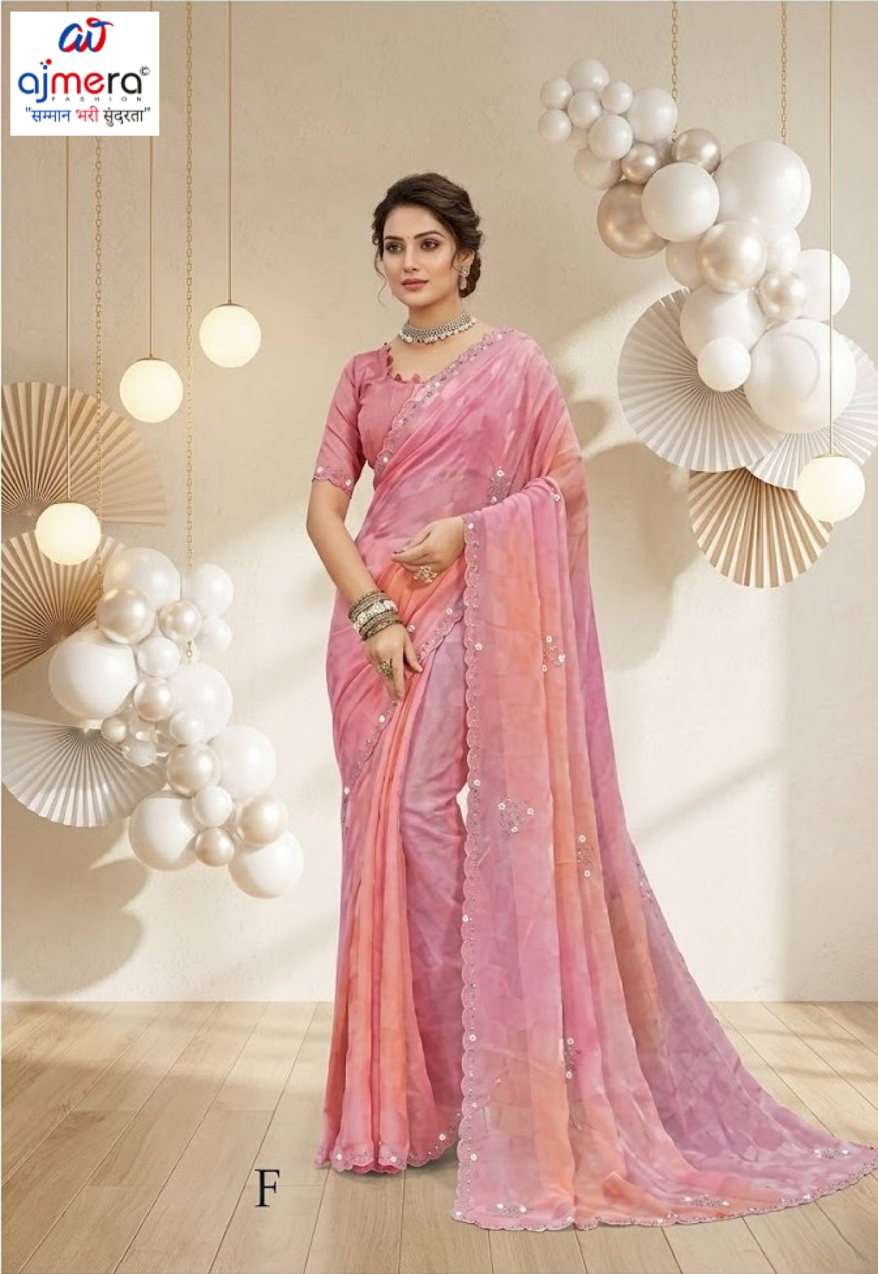 Chic Printed Saree with Blouse Piece for Sophisticated Ethnic Style  | RDD-BHUMIKA
