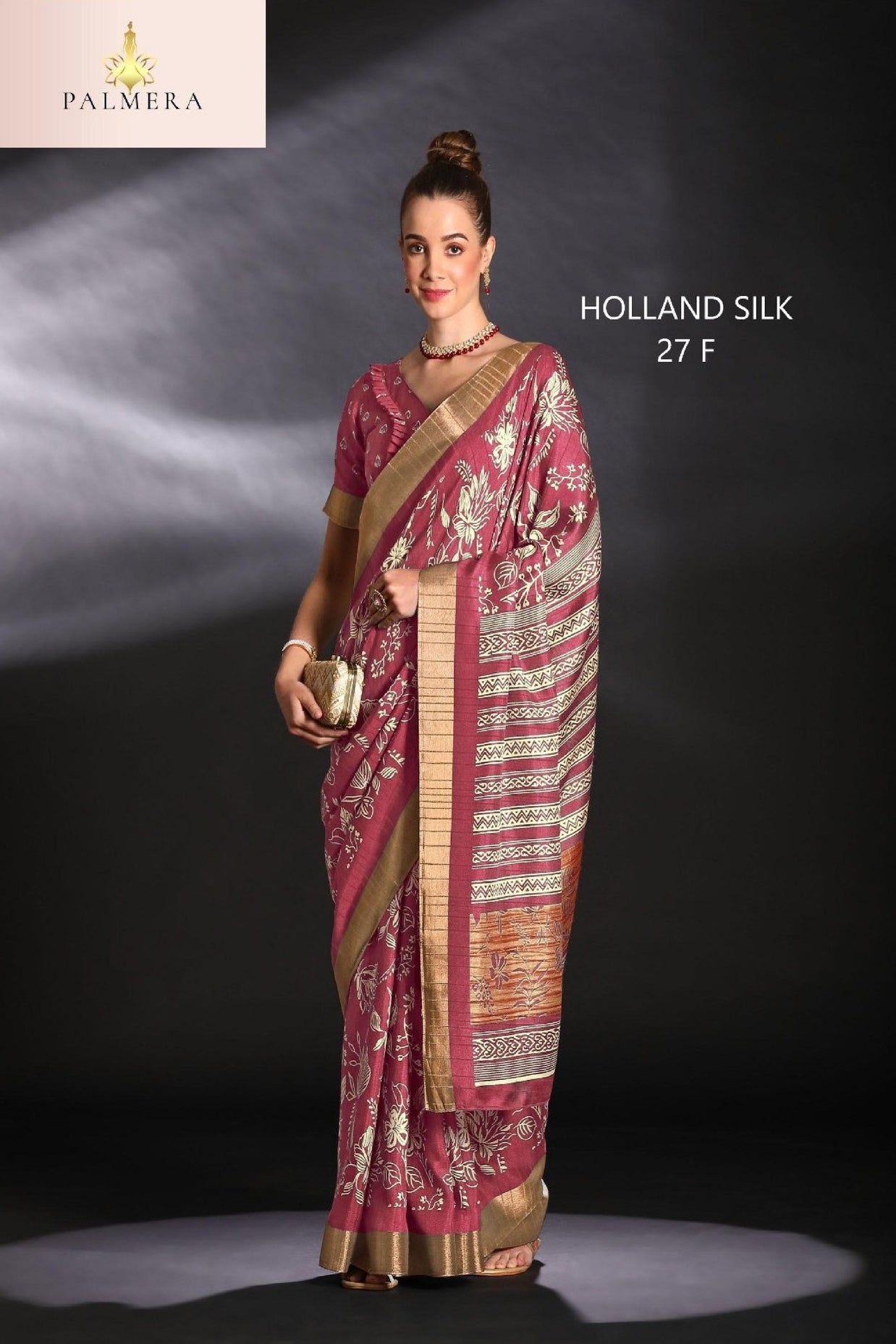 Silk Kota Silk Saree with Blouse for Premium Ethnic and Traditional Wear | ALL-HOLLAND SILK-27