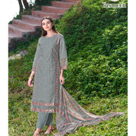Premium Designer Unstitched Suit Set | S77-YASMEEN