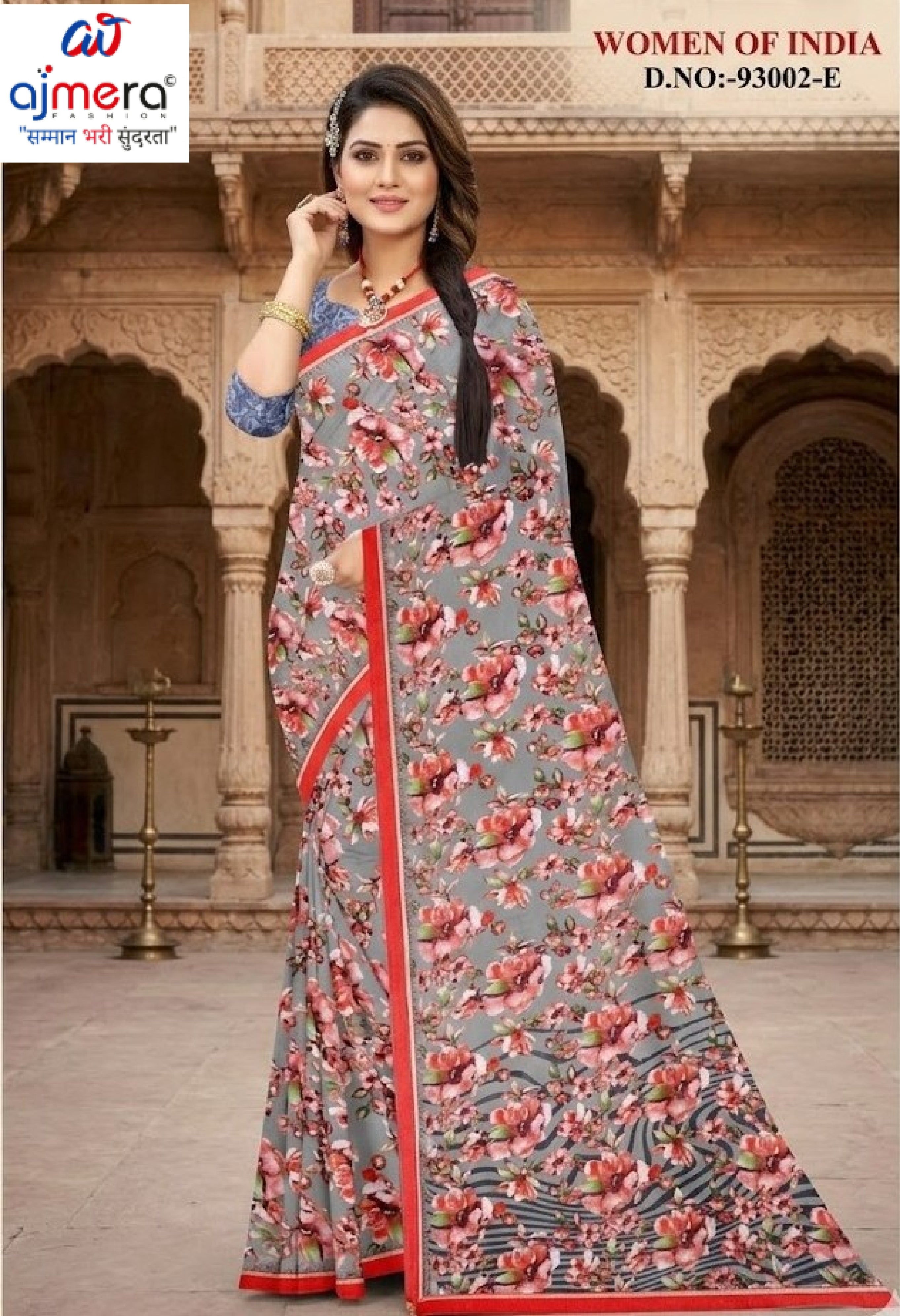 Trendy Printed Saree without Blouse for Women’s Ethnic Wardrobe | GLC-WOMEN OF INDIA
