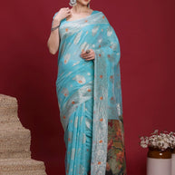 Palmera Saree Manufacturer and Palmera Saree Supplier | ALL-VANAYA-07
