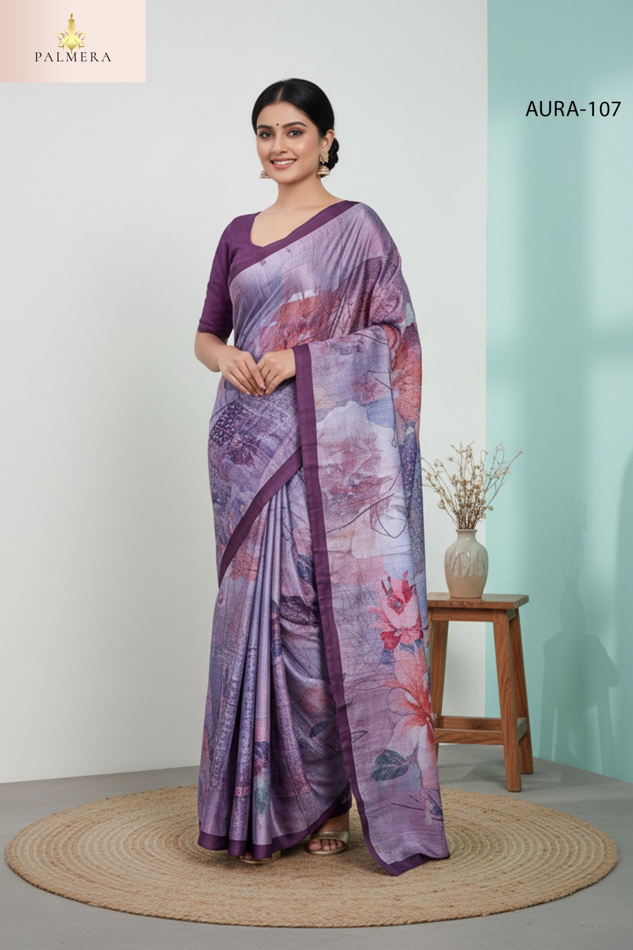 Aura Modal Saree with Blouse for Premium Ethnic and Designer Wear | ALL-AURA VOL-1