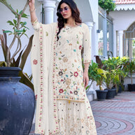 Designer Elegant Ethnic Kurti Set for Women | TOS-NILOFAR