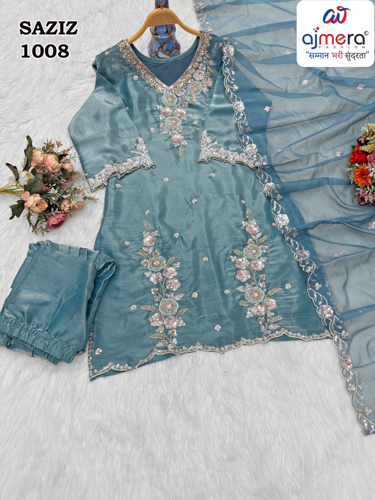 Designer Graceful Kurti Set for Women | TOS-SAZIZ