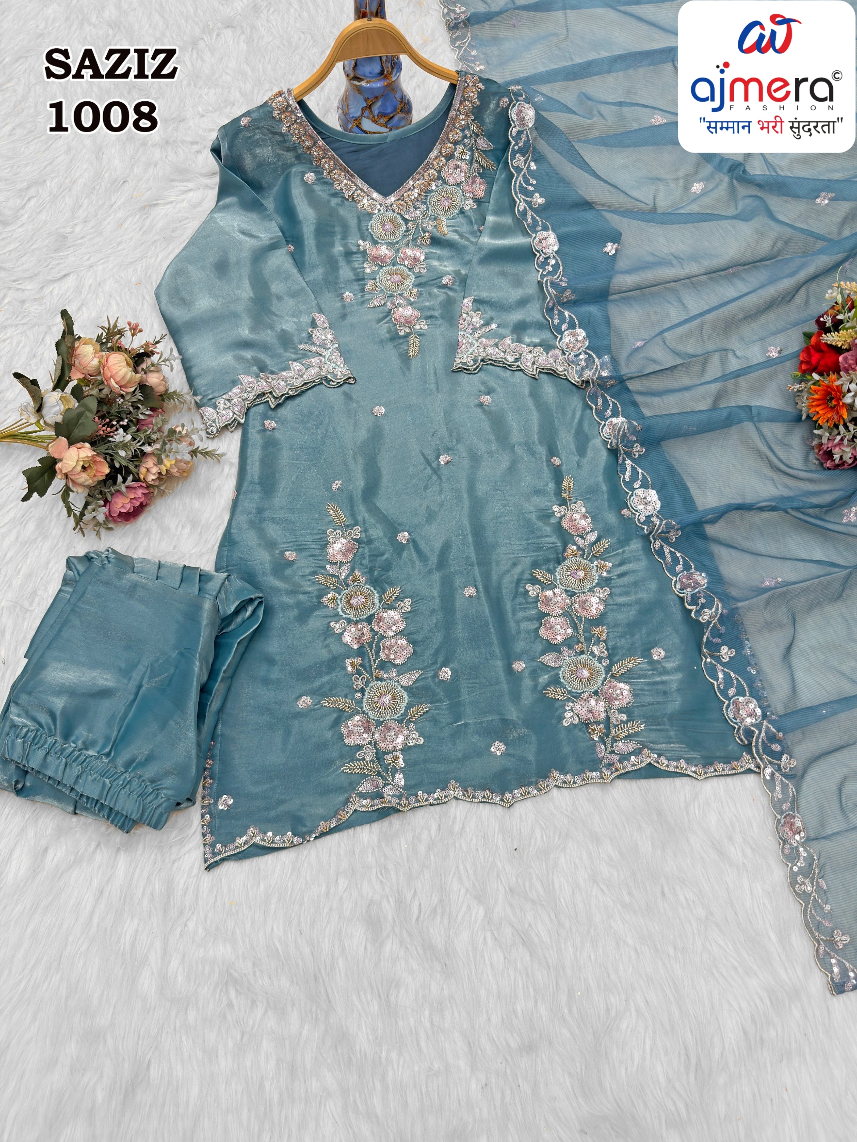 Designer Graceful Kurti Set for Women | TOS-SAZIZ