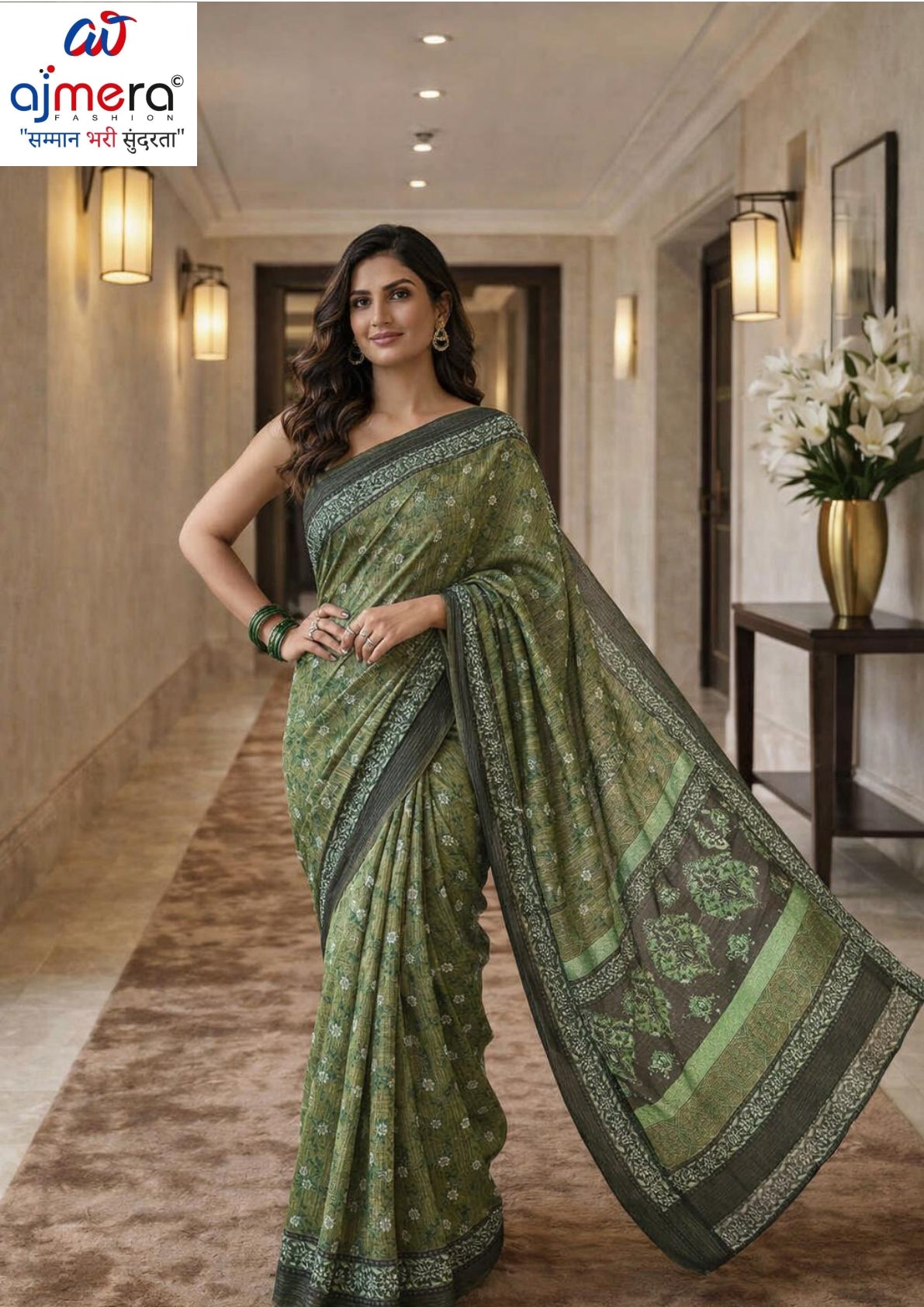 Exclusive Printed Saree with Blouse Piece for Elegant Ethnic Look | RMF-BAHURANI VOL-4