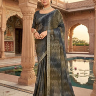 Stylish Printed Saree with Blouse Piece for Traditional Celebrations  | RDD-TANVI