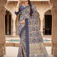 Designer Printed Saree without Blouse for Special Occasions | GLC-DIL LAGGI