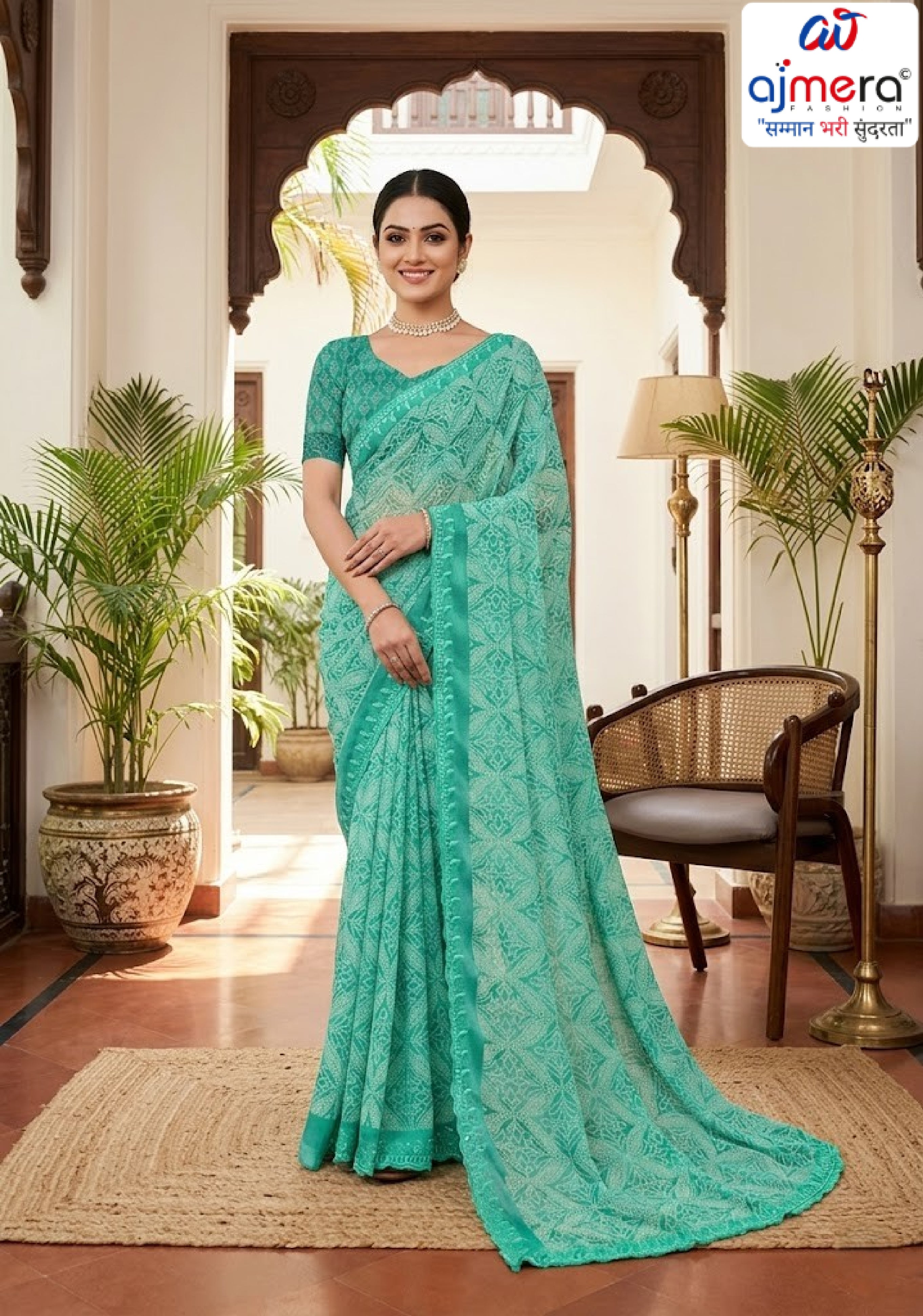 Stylish Printed Saree with Blouse Piece for Traditional Celebrations | RMF-BHUMI VOL-1