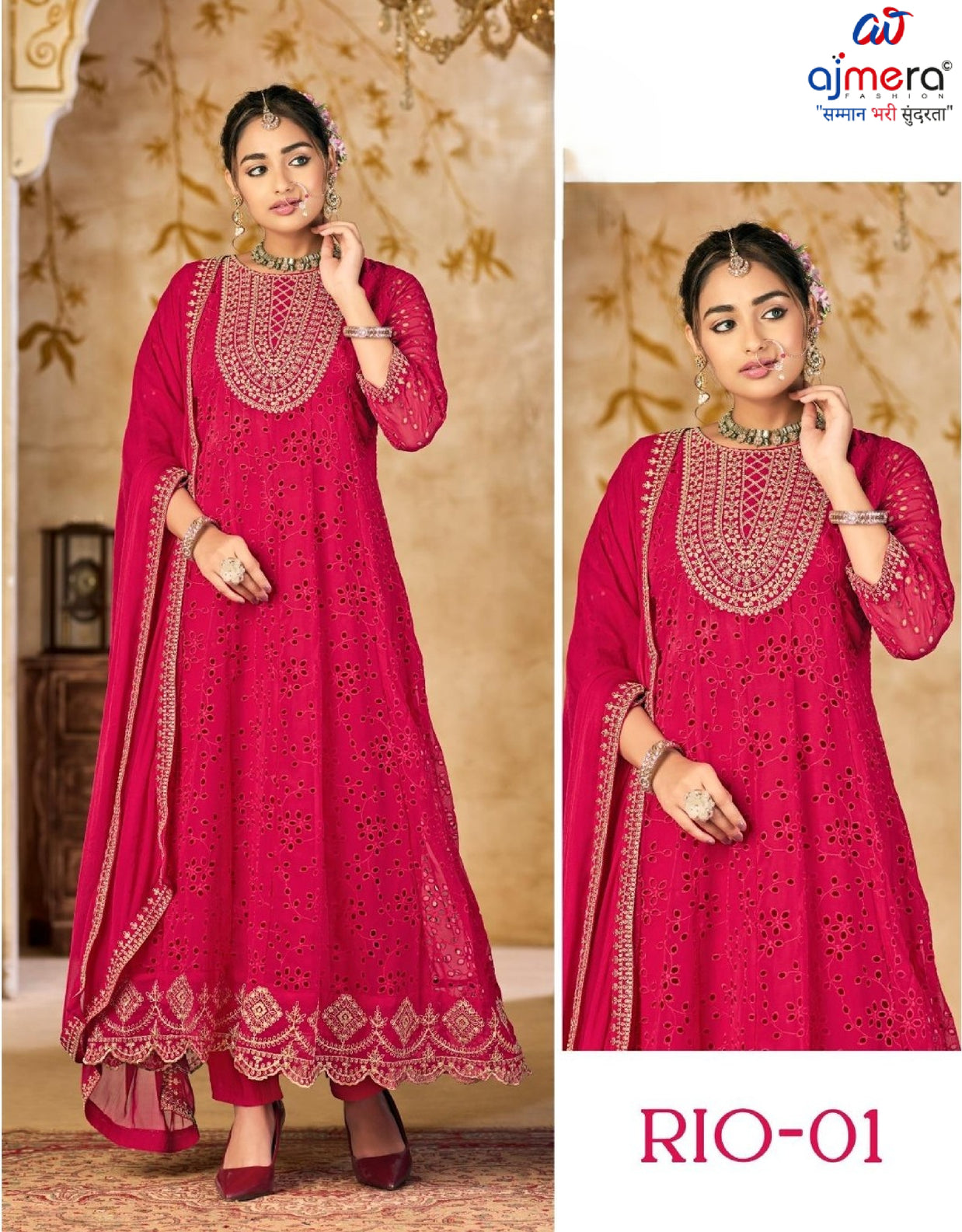 Designer Contemporary Kurti Set for Women | TNC-RIO