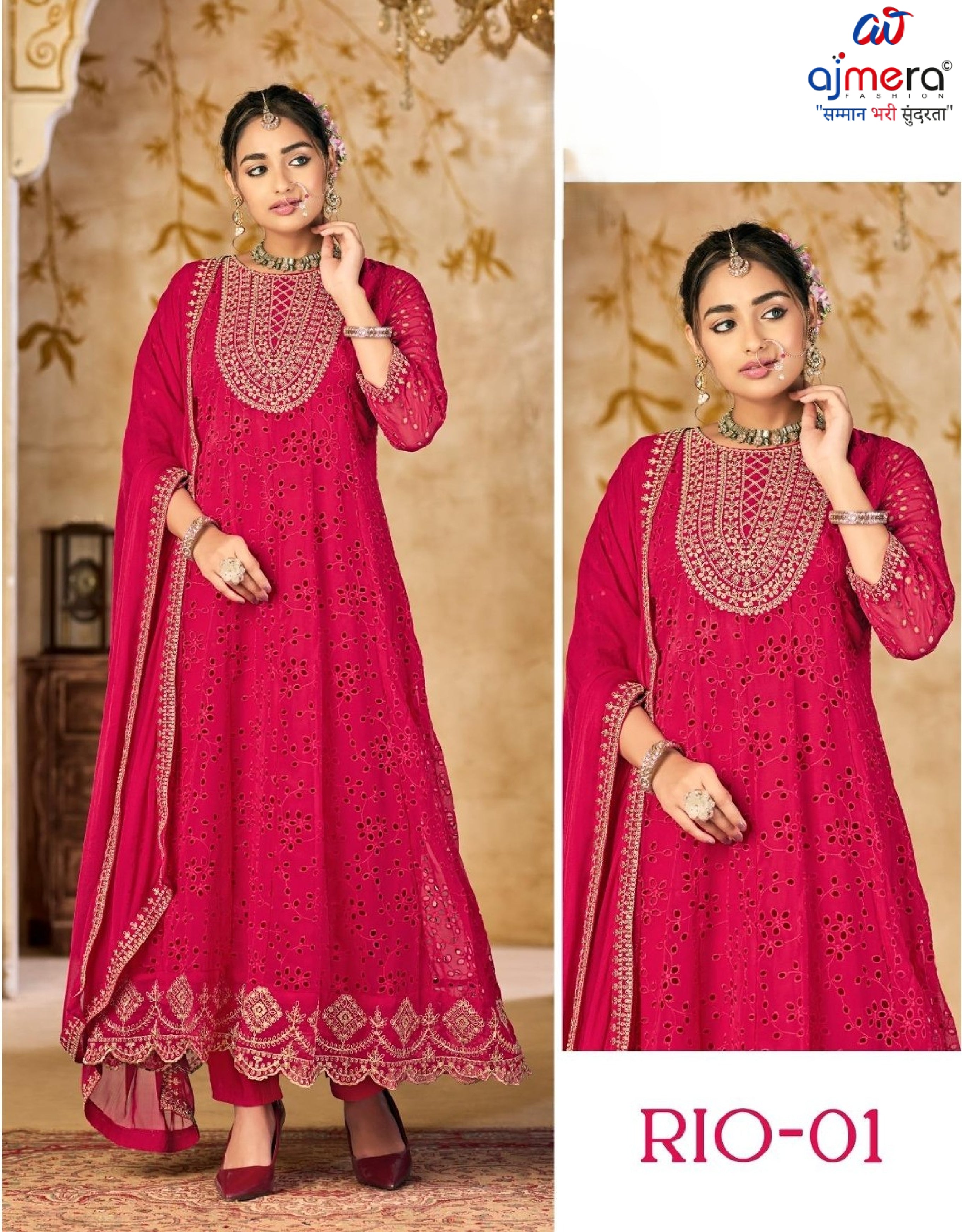 Designer Contemporary Kurti Set for Women | TNC-RIO