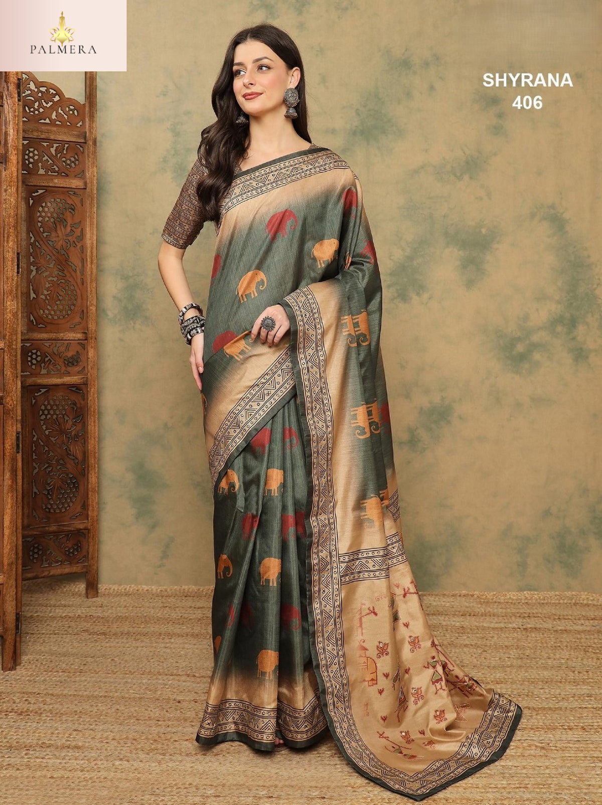 Palmera Saree Wholesaler and Palmera Saree Supplier | ALL-SHYRANA VOL-04