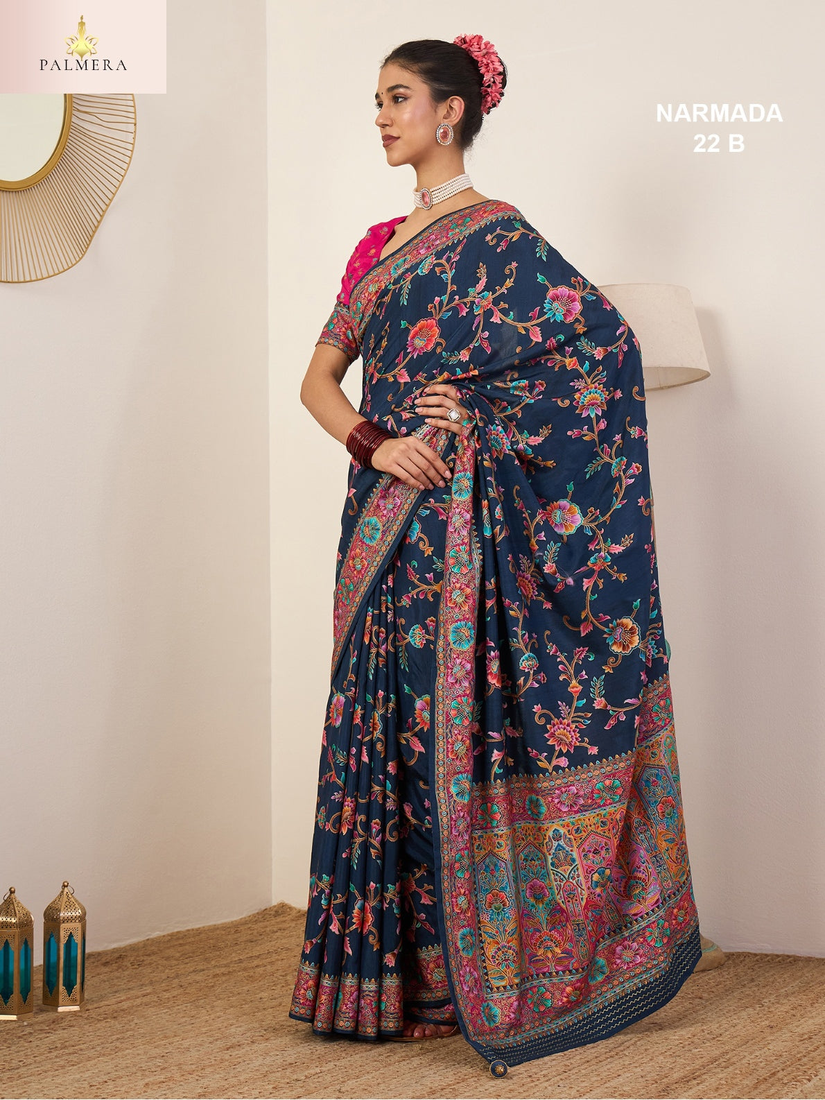 Palmera Saree Wholesaler and Palmera Saree Supplier | ALL-NARMADA-22