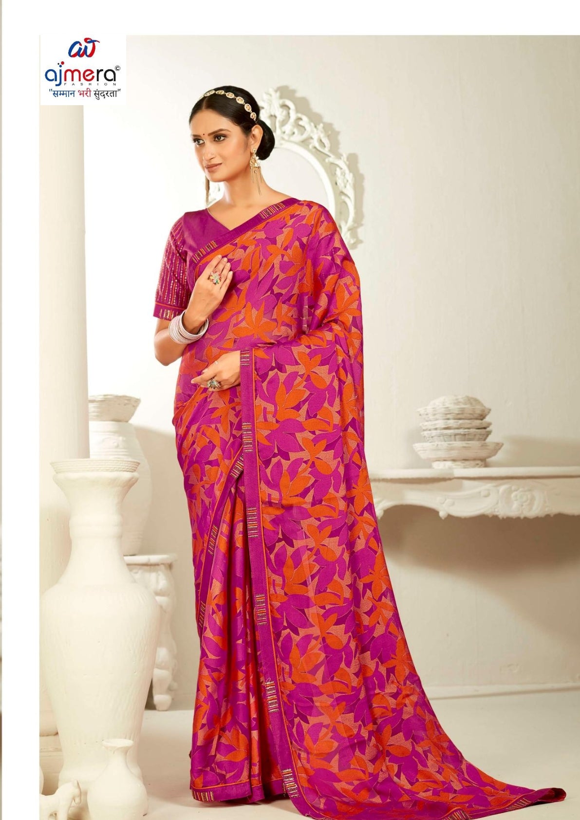 Trendy Printed Saree with Blouse Piece for Women’s Ethnic Wardrobe | RDD-TAPASYA VOL-03