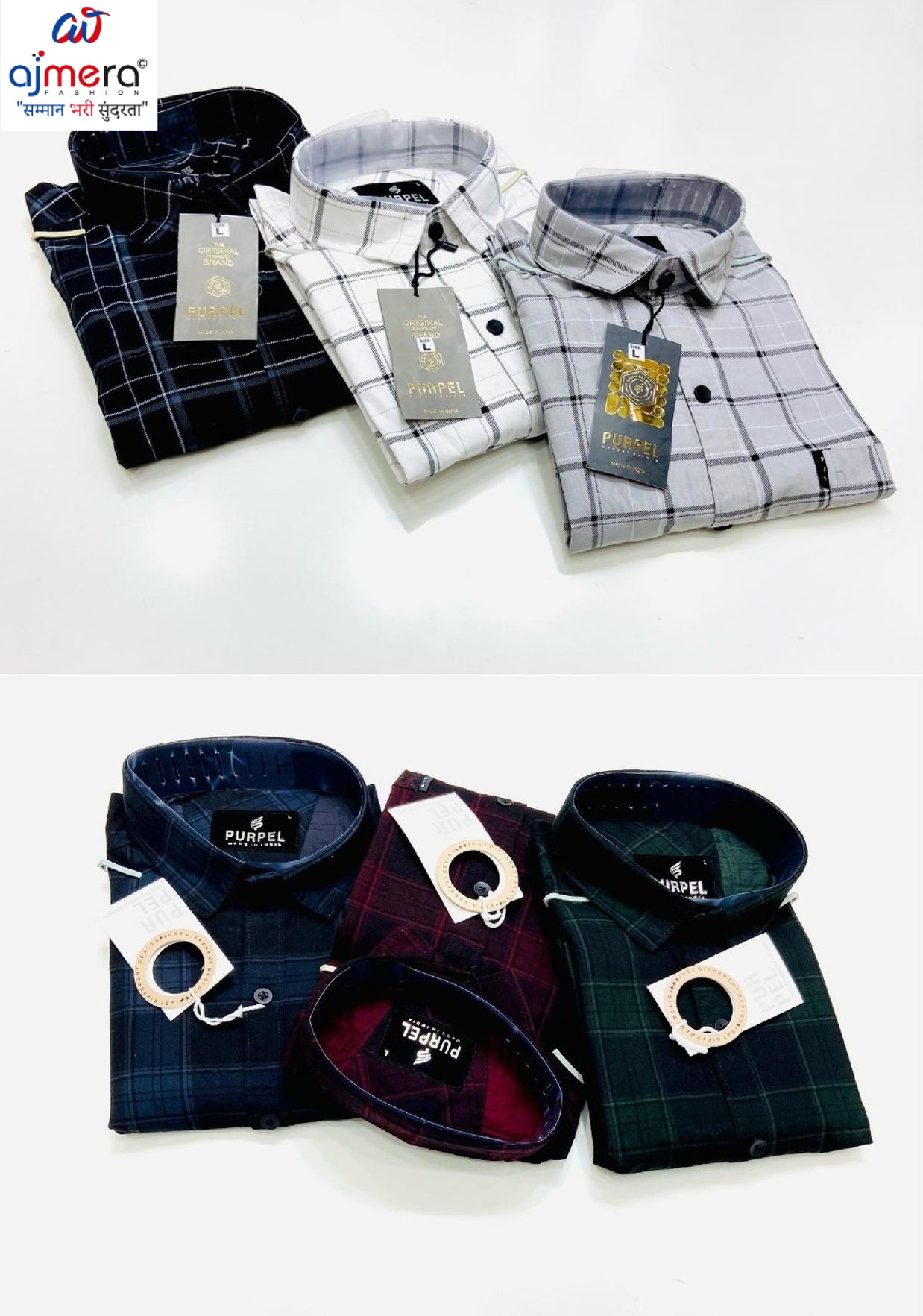 Mens Shirt Manufacturer India for Bulk Orders | MRS-LAFER CHEX
