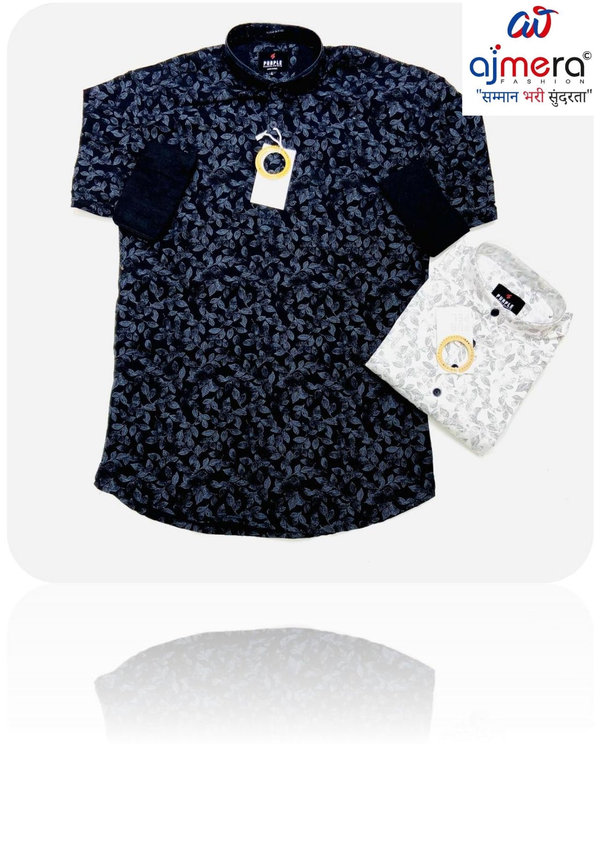 Mens Shirt Wholesale Supplier India for Retailers | MRS-LINAN PRINT KURTA