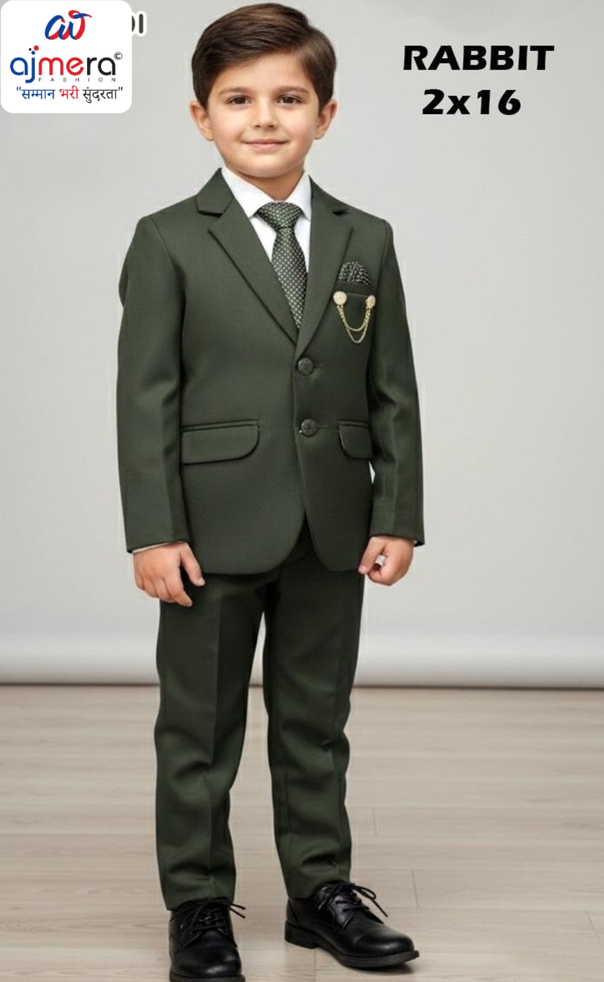 Wholesale Boys Coat Pant Set for Retail Stores | JDW-RABBIT-5X6X7