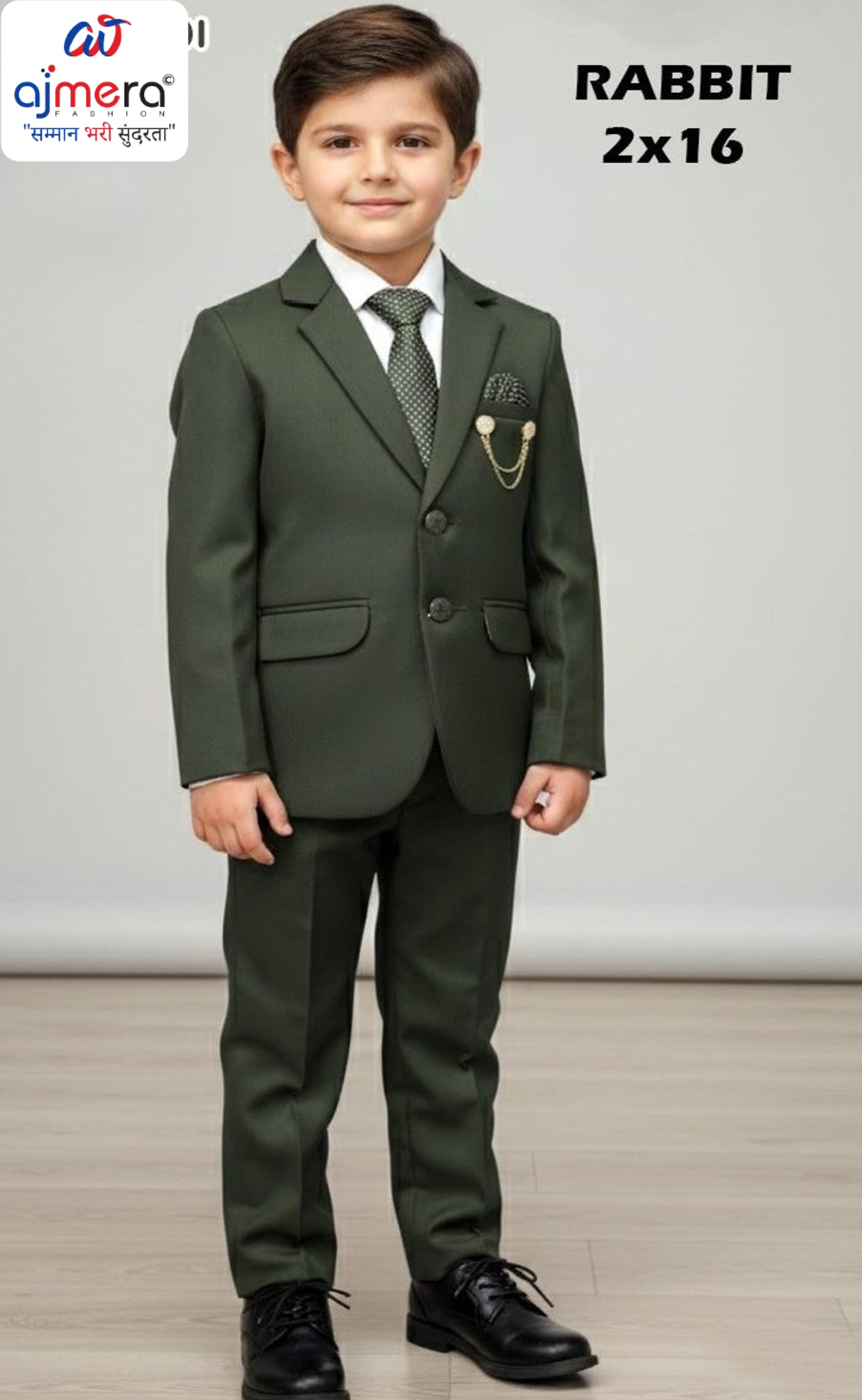Wholesale Boys Coat Pant Set for Retail Stores | JDW-RABBIT-5X6X7