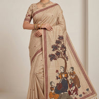 Fashionable Jacquard Silk Saree with Blouse Piece for Special Events | CUT-11667