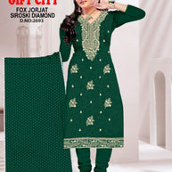 Premium Designer Unstitched Suit Set | KVF-GIFT CITY