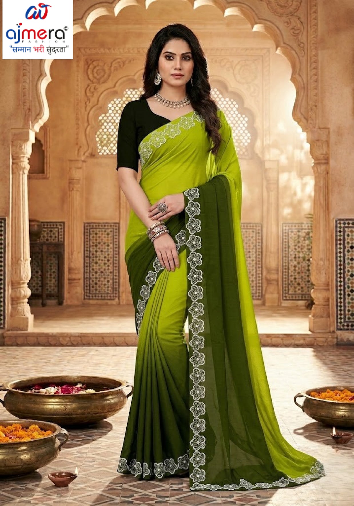 Top Dyed Saree Wholesale with Blouse Piece for Premium Ethnic and Traditional Wear | SRS-KOLKATA QUEEN